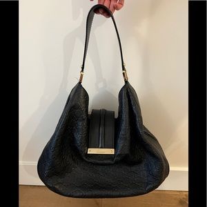 GUCCI Guccissima Ladies Black Hobo Bag